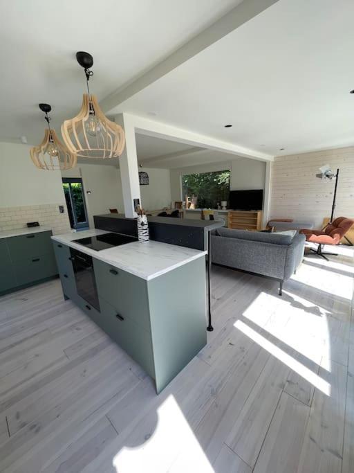 Modern Beach House For 12 Pers! With Jacuzzi Julianadorp Eksteriør billede