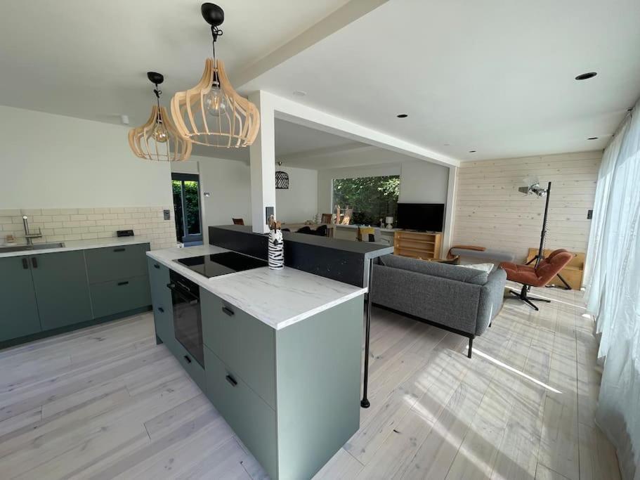 Modern Beach House For 12 Pers! With Jacuzzi Julianadorp Eksteriør billede